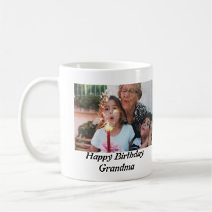 Mug Photo de grand-mère d'anniversaire sur mesure