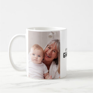 Mug Photo de grand-mère noir blanc 2