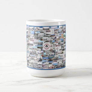 Mug Photo de la base aérienne de Tachikawa Japan Colla