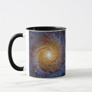 Mug Photo de la galaxie spirale Messier 74 dans l'espa
