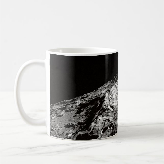 MUG PHOTO DE LA SURFACE DE LA LUNE (Gauche)