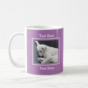Mug Photo de Lavendar au sommeil paisible du chien bla