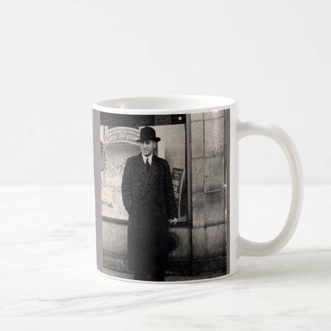 Mug photo de l'homme de dapper 1930 (Droite)