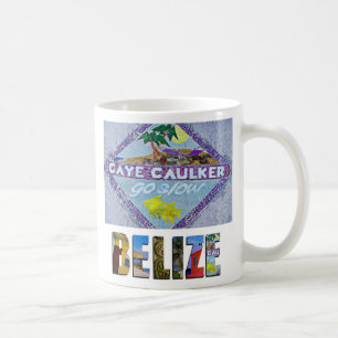 Mug Photo de l'île Tropical Belize Caye Caulker
