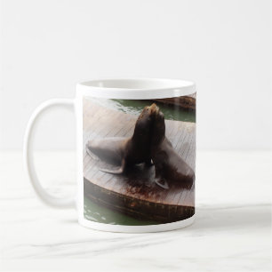 Mug Photo de lion de mer mignon