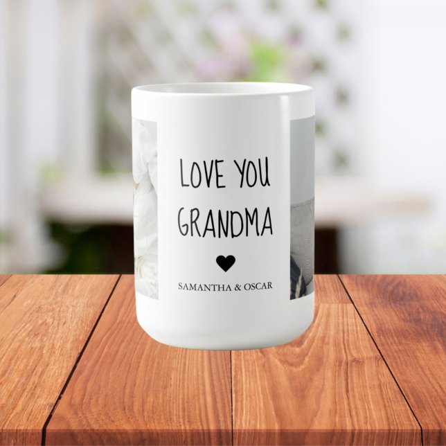 Mug Photo de Love You Grandma Meilleur poison (Créateur téléchargé)