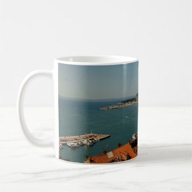 MUG PHOTO DE MAISONS BROWN SUR TOITS (Gauche)