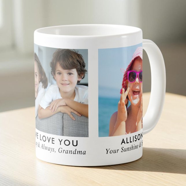 Mug Photo de Mamie 3 (Grandma 3 Photo Coffee Mug)