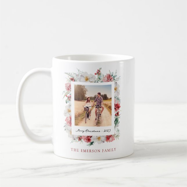 Mug Photo de Noël (Gauche)