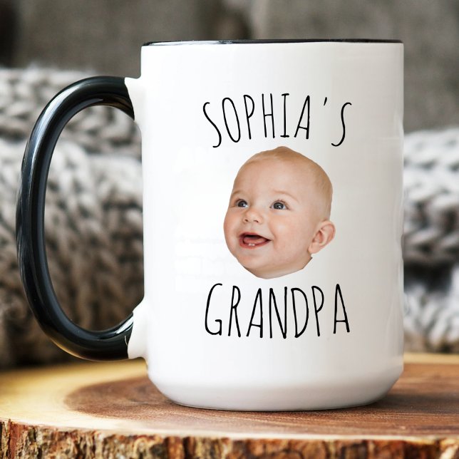 Mug Photo de Noël Grandpa Gigi (Créateur téléchargé)