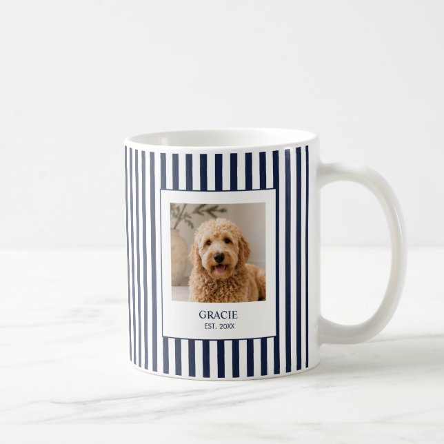 Mug Photo de nom de compagnie personnalisé (Droite)