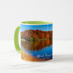 Mug photo de paysage de Virginie-Occidentale