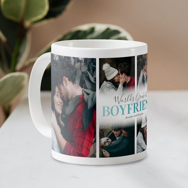 Mug Photo de Petit Ami Moderne (Créateur téléchargé)