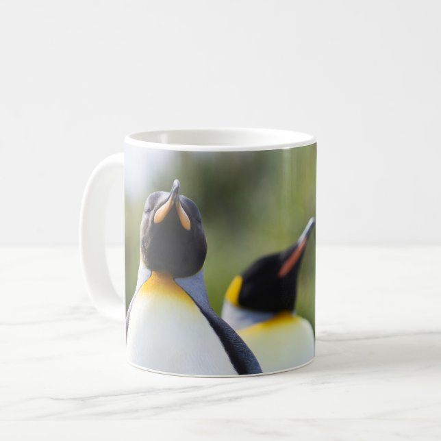 Mug Photo de pingouins roi Fiers (Devant gauche)