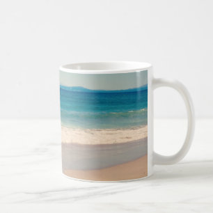 Mug Photo de scène de plage Aqua