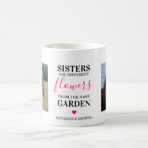 Mug Photo de sœur moderne mignonne et girly
