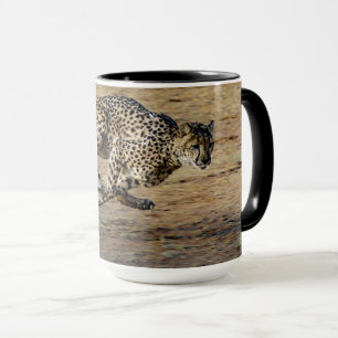 Mug Photo de Wildlife Cheetah Running