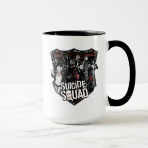 Mug Photo d'insigne de groupe du peloton   de suicide