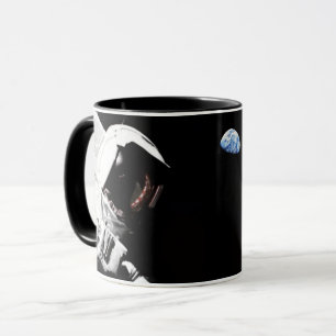 Mug Photo du drapeau américain de l'astronaute Apollo