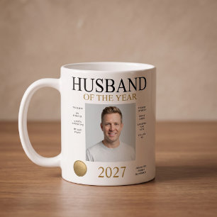 Mug Photo du mari de l'année