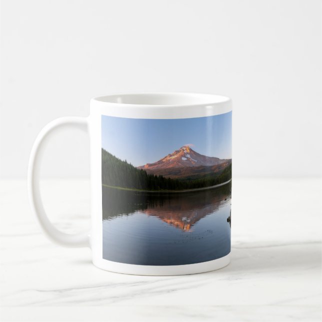 Mug Photo du mont Hood dans le lac Trillium (Gauche)