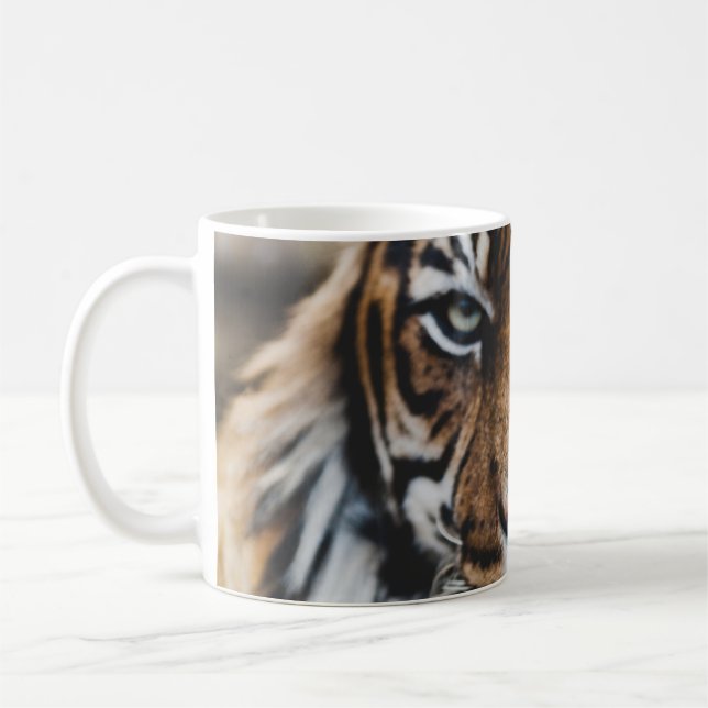 MUG PHOTO DU VISAGE DE TIGER (Gauche)