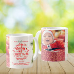 Mug Photo Elegant Floral Baby's First Christmas<br><div class="desc">Célébrez le premier Noël de votre bébé chaque matin avec une touche d'élégance et de joie. Notre photo Elegant Floral Baby's First Christmas Coffee Mug est le mélange parfait de beauté et de sentimentalité, faisant de chaque gorgée un rappel de cette étape spéciale. : Elégant Design Floral : Orné de...</div>