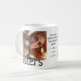 Mug Photo et devis de la Soeur moderne   Famille migno