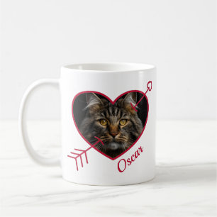 Mug Photo et nom personnalisé de l'animal de compagnie