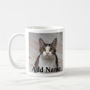 Mug Photo et nom personnalisés de l'Amoureux des chats