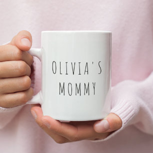 Mug Photo et nom personnalisés MOMMY Cadeau personna