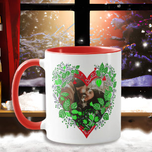 Mug Photo et noms personnalisés   Notre premier Noël