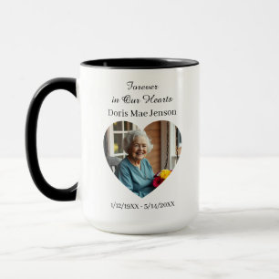 Mug Photo et poème Mémorial sentimental