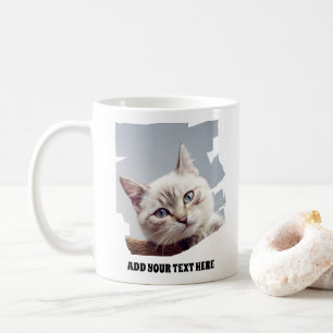 Mug Photo et texte personnalisés pour animaux de compa