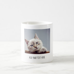 Mug Photo et texte personnalisés pour animaux de compa