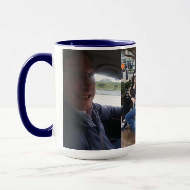 Mug photo faite sur commande combinée Mug2 du café (Gauche)