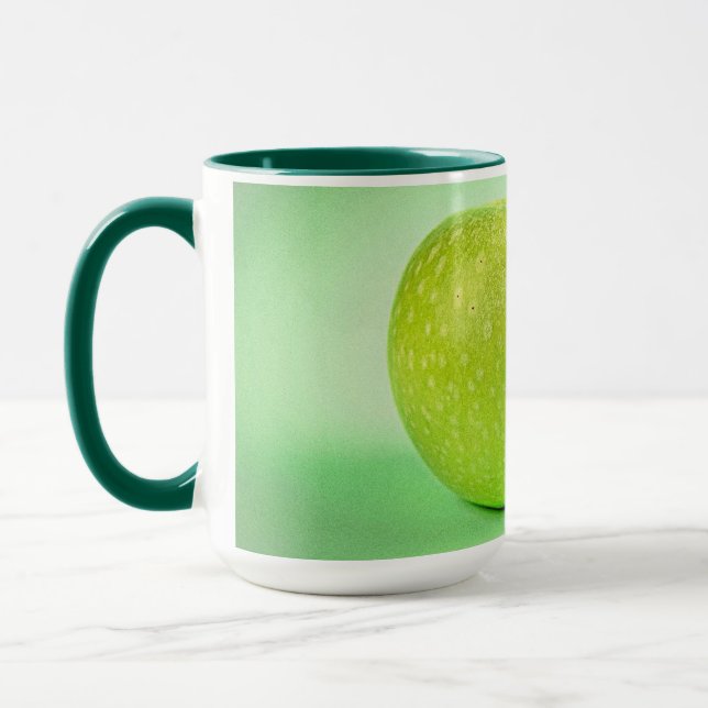 Mug Photo "Green Apple". Commandez dès maintenant  (Gauche)
