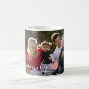 Mug Photo horizontale blanche des textes   de