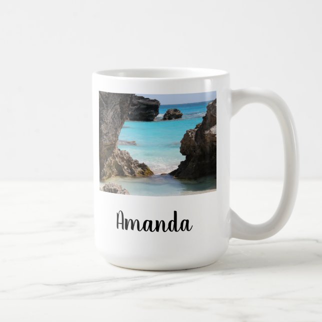 Mug Photo Island Coast & Tropical Sea (Droite)