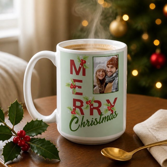 Mug photo Joyeux Noël (Créateur téléchargé)