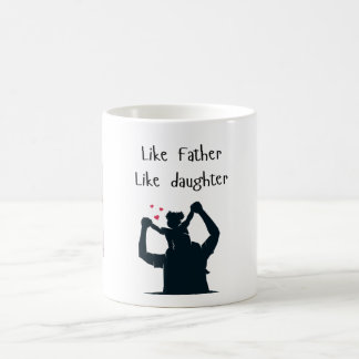 Mug Photo Like Père Like fille/fils