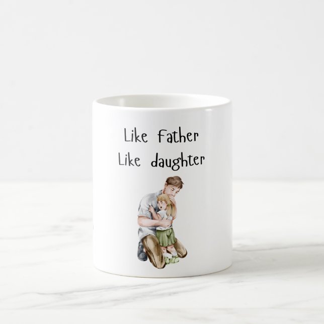 Mug Photo Like Père Like fille/fils (Centre)