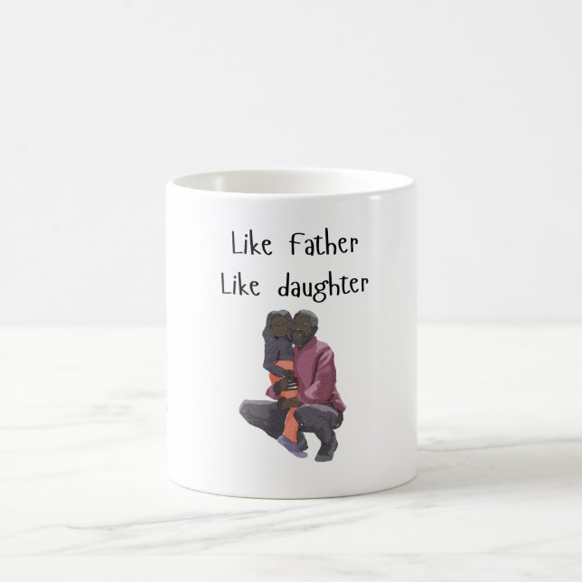Mug Photo Like Père Like fille/fils (Centre)