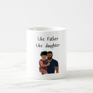 Mug Photo Like Père Like fille/fils