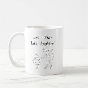 Mug Photo Like Père Like fille/fils