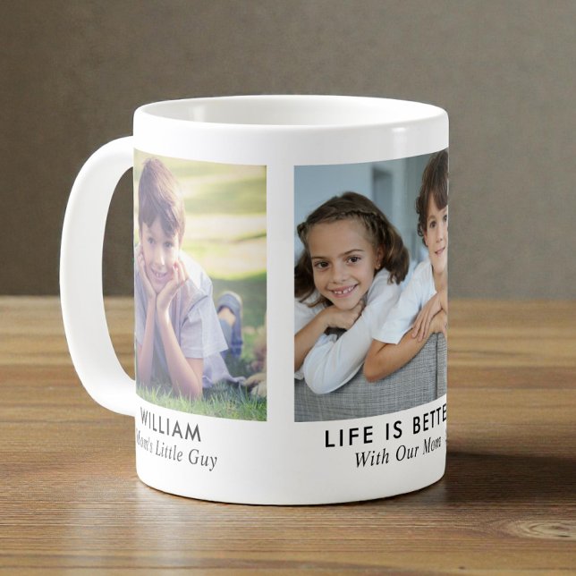 Mug Photo Maman 3 (Mom 3 Photo Coffee Mug
)