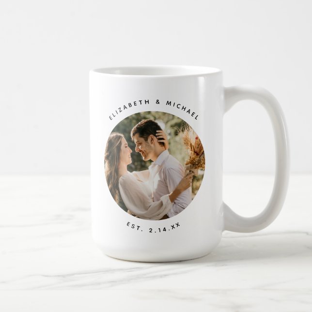 Mug Photo Mariage de mariée et de chambre élégante (Droite)