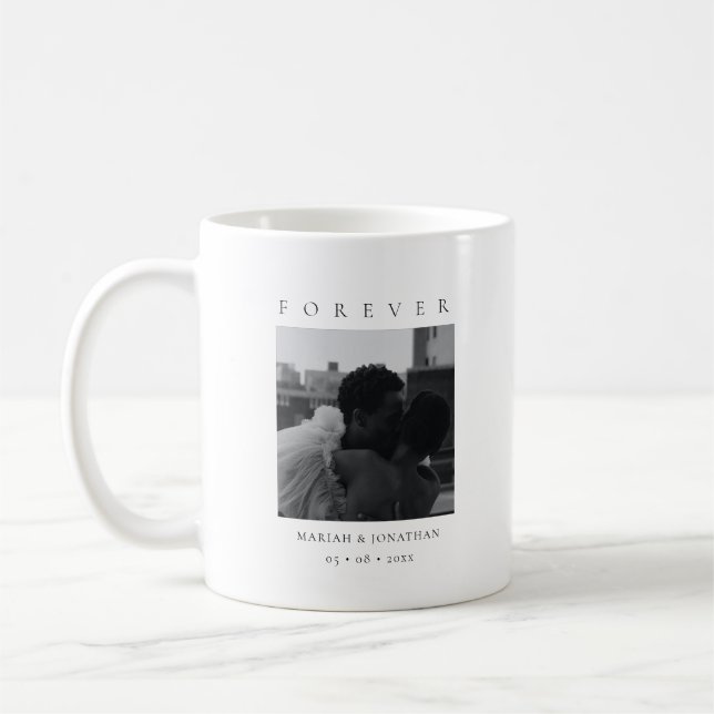 Mug Photo minimaliste moderne simple (Gauche)