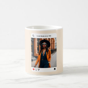 Mug Photo moderne style instagram élégant