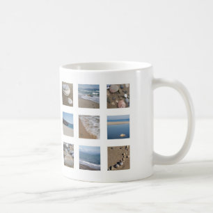Mug Photo Mosaic Beach